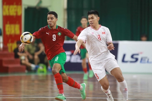 Đội tuyển futsal Việt Nam hòa kịch tính đội hạng 8 thế giới